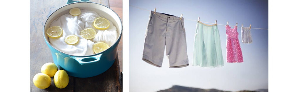Mẹo giặt ủi – Dùng nước nóng tẩy vết sáp nến trên quần áo