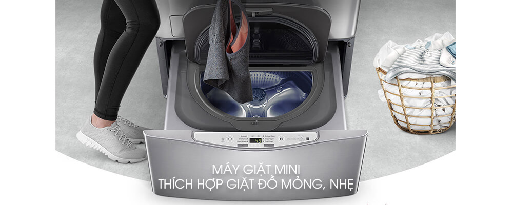 Ưu và nhược điểm của máy giặt mini trong giặt ủi