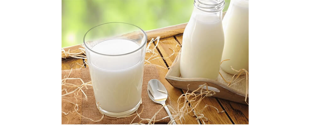 Sử dụng sữa tươi kết hợp với giấm ăn